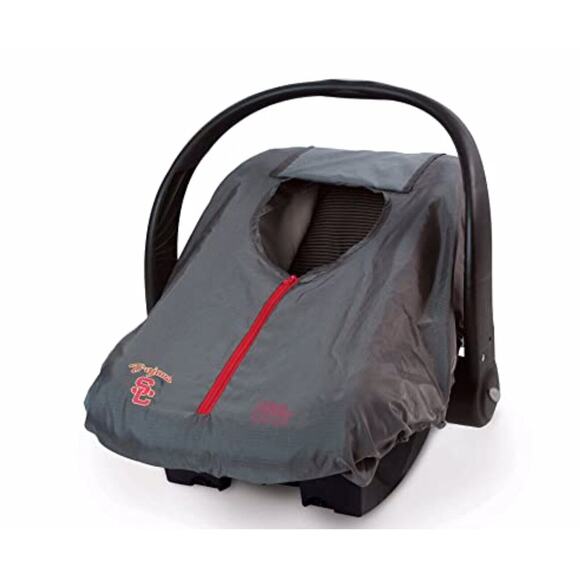 USC Trojans NCAA Cozy Cover Combo Pack Sun/Bug & Lightweight Car Seat Covers - Picture 5 of 6
